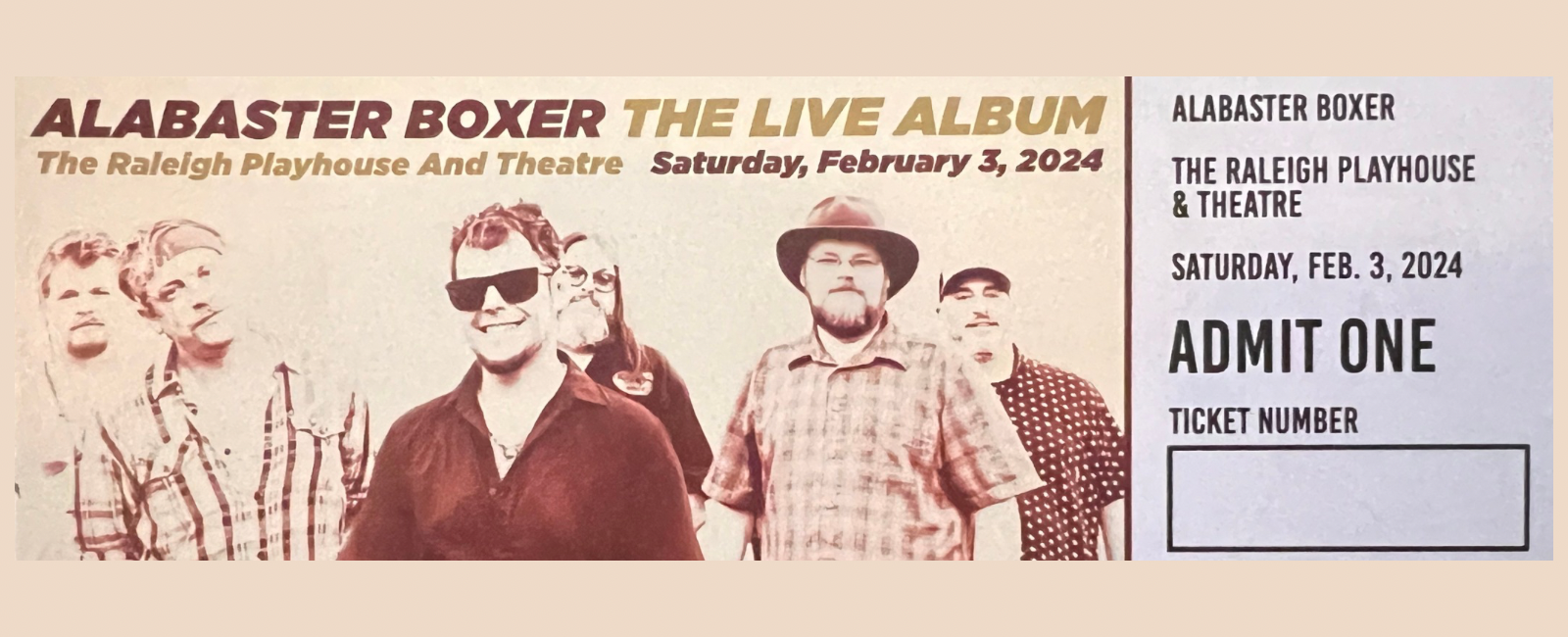 Alabaster Boxer Surprise Drops Live Album